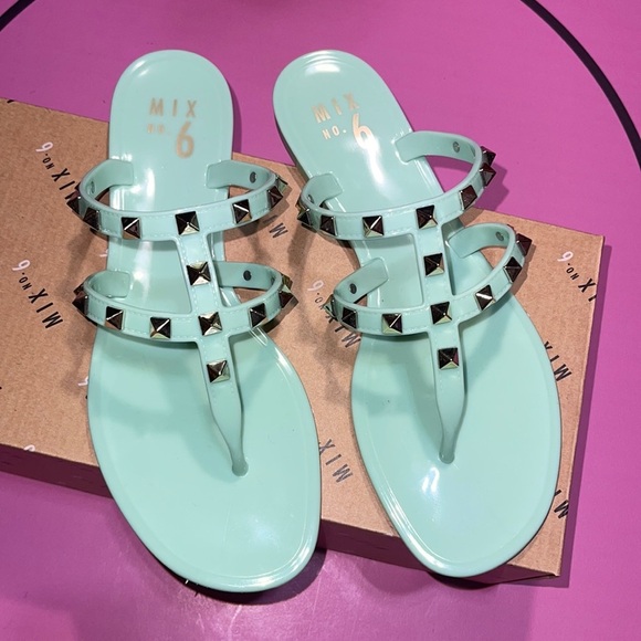 Mix No. 6 Shoes - Mix No. 6 Tineara Studded Sandal- Size 7